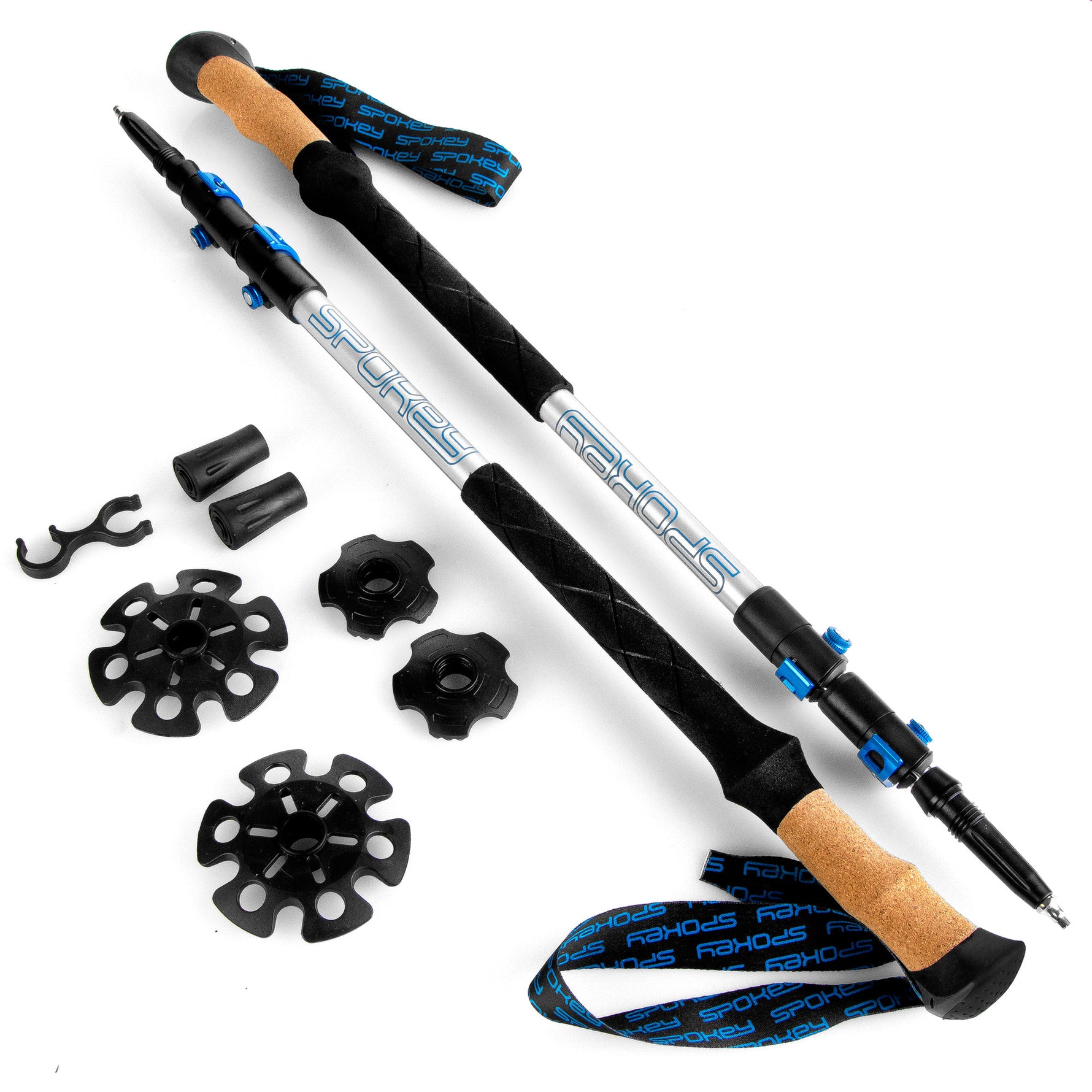 Nūjošanas nūjas COMPASS BL/SV