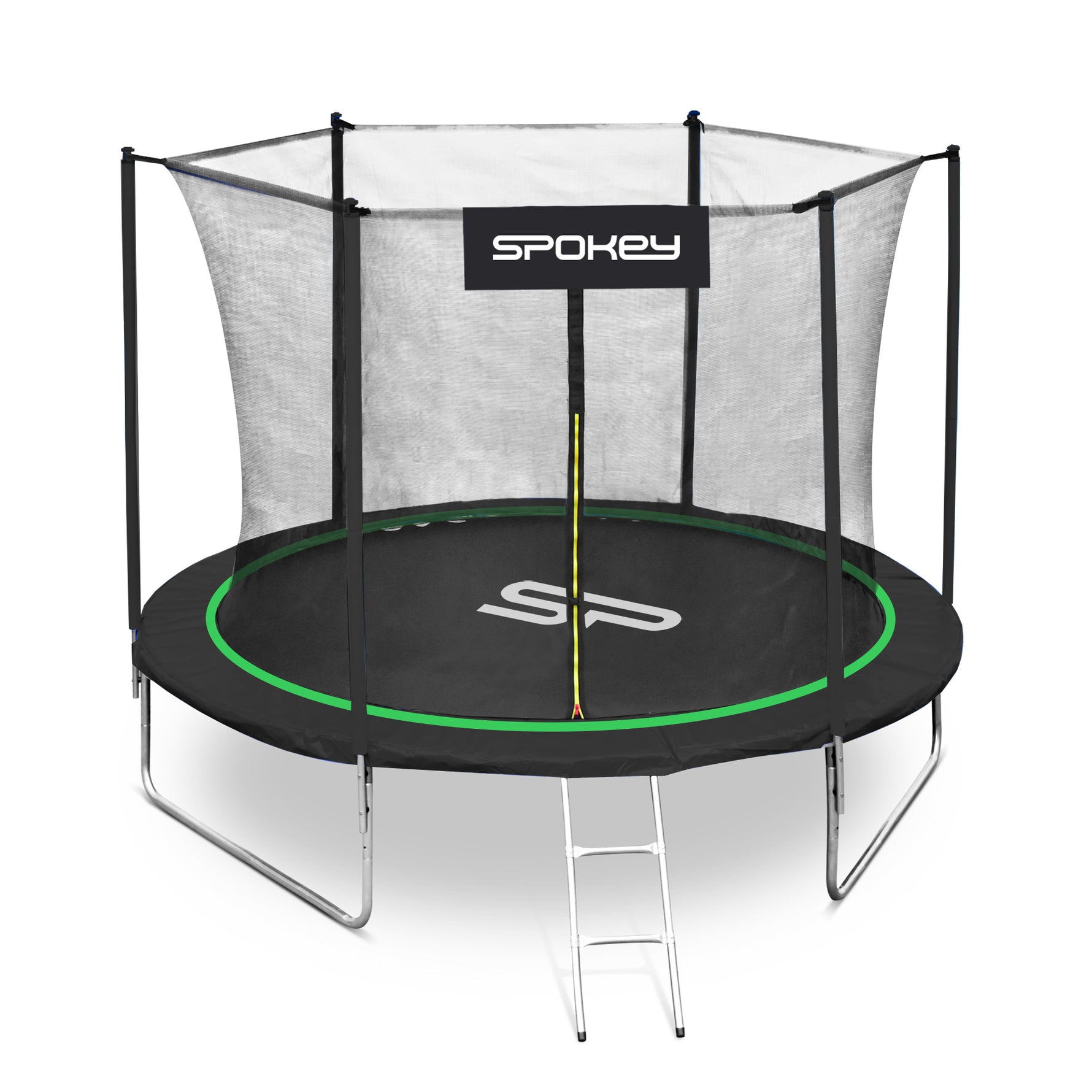 Dārza batuts 244 cm zaļa Spokey JUMPER