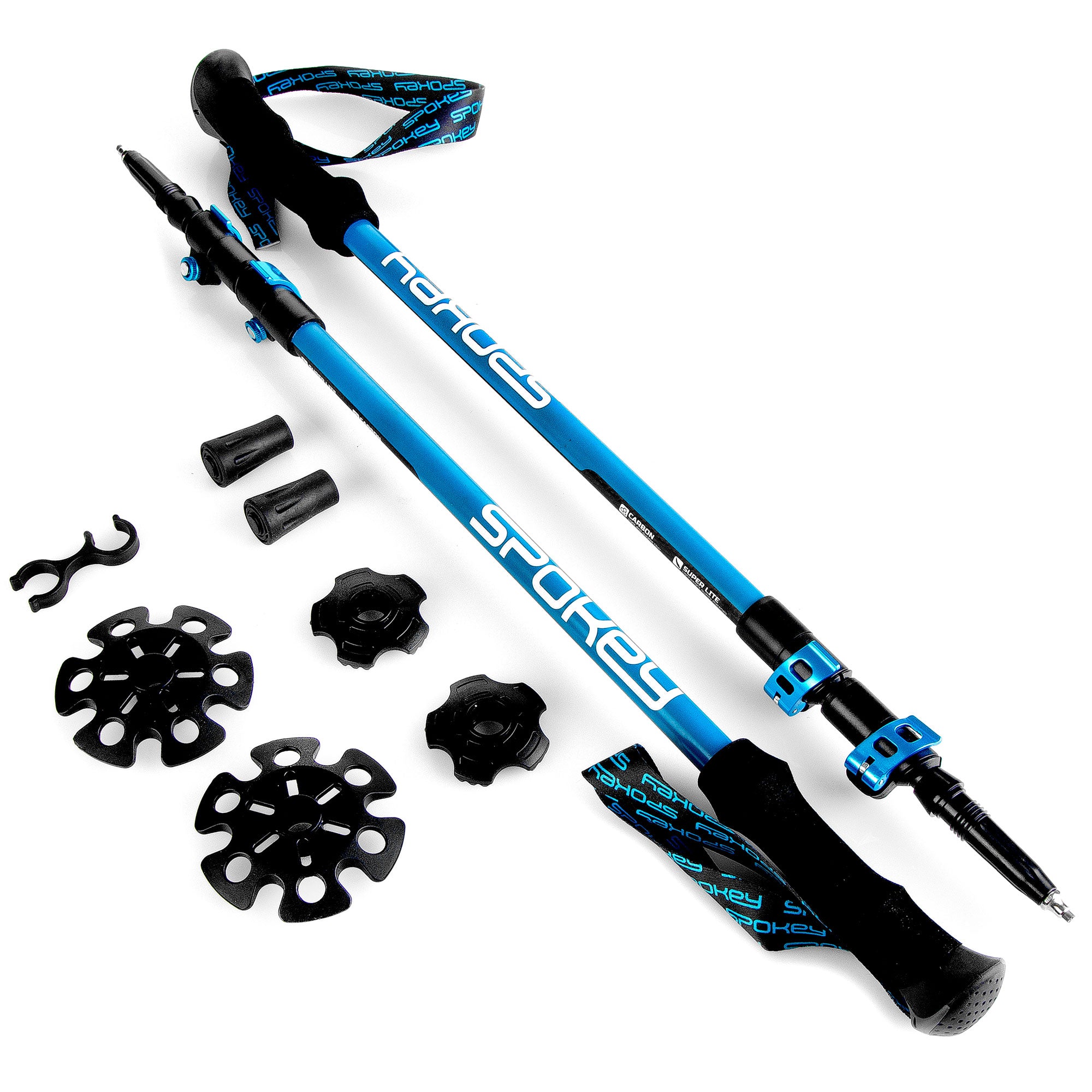 Nūjošanas nūjas CARBON BK/BL