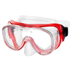 Snorkelēšanas komplekts: panorāmas maska ​​+ snorkelis Spokey LUZON