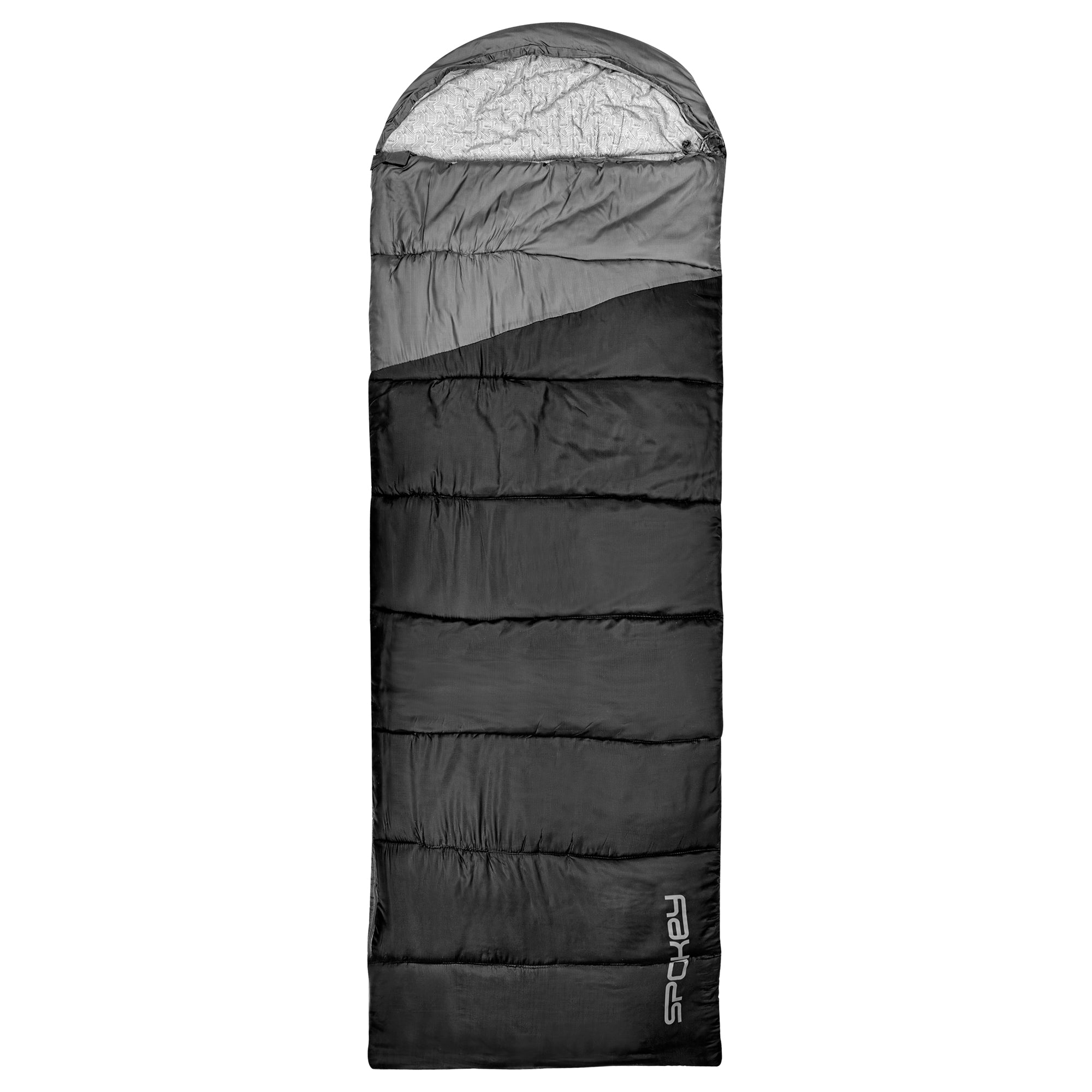 Spokey POLARIS ziemas apvalka guļammaiss 230x75 cm ar kompresijas maisu