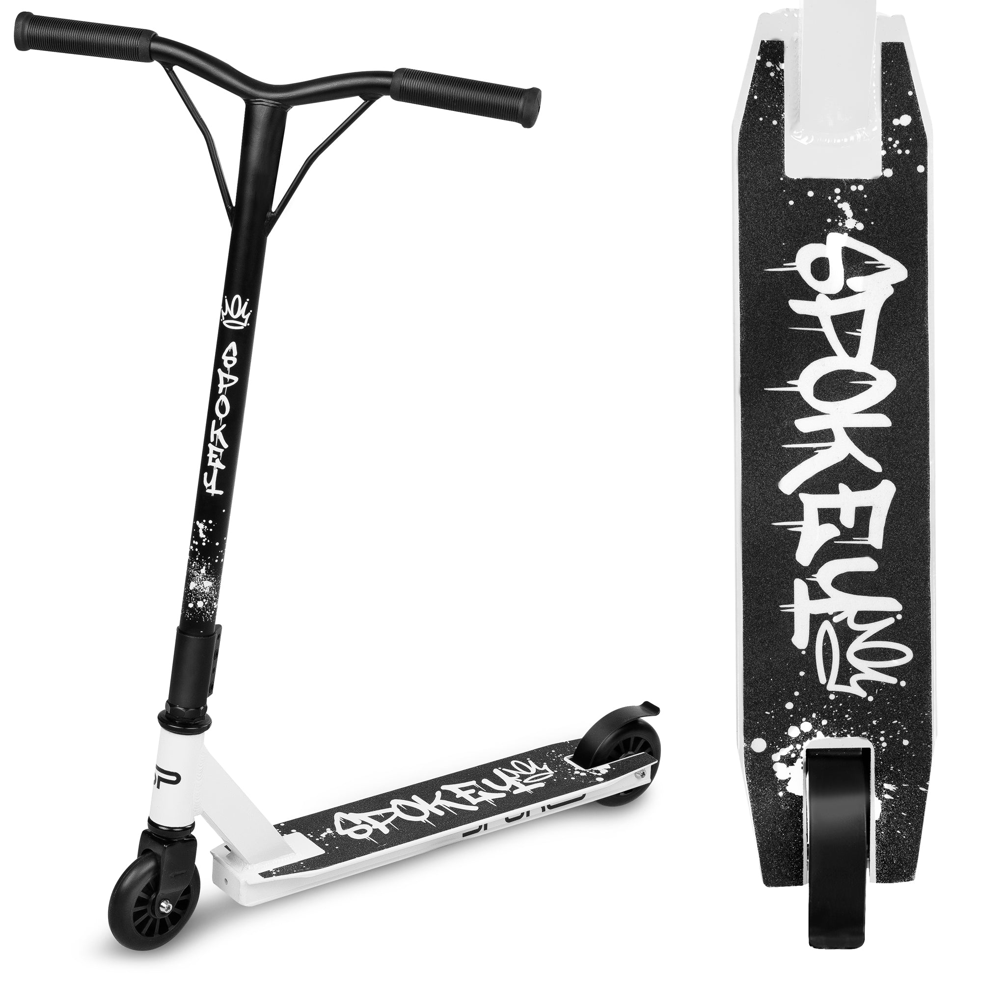 Skrejritenis white black Spokey REVERT BASIC