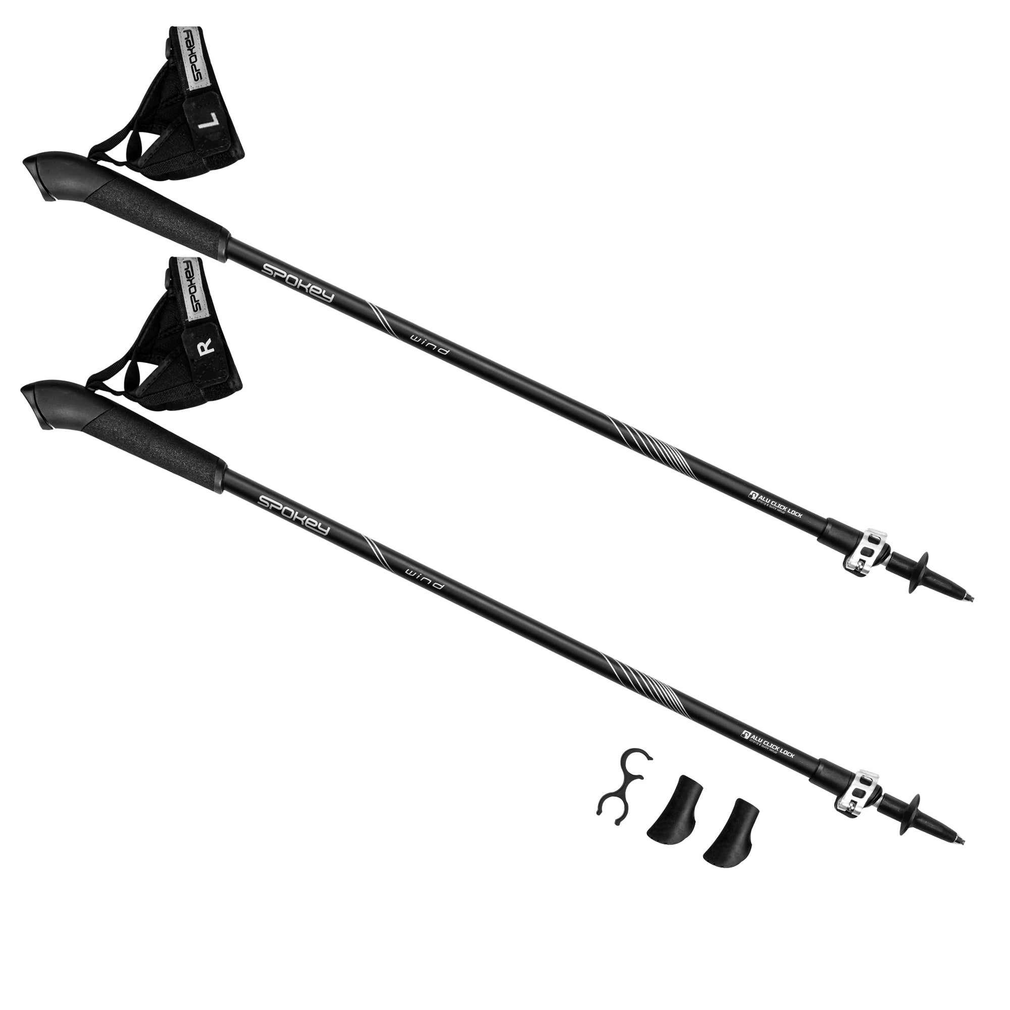 Nūjošanas nūjas 105-135 cm Spokey WIND