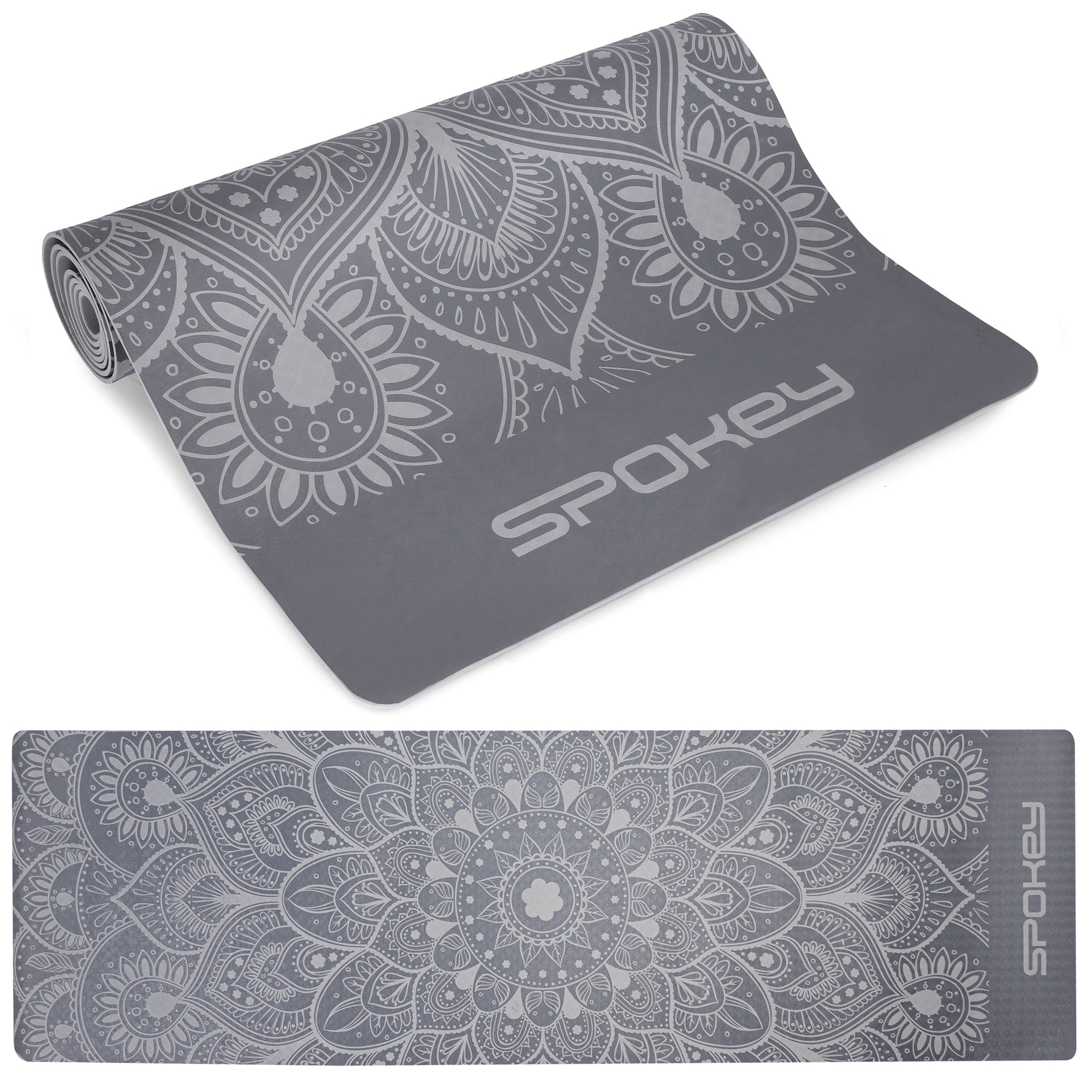 Vingrošanas paklājiņš 200 x 61 x 0,4 cm Spokey MANDALA