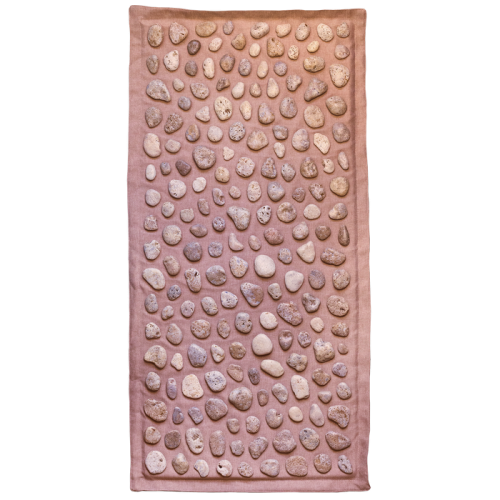 Masāžas ortopēdiskais paklājiņš ar dabīgiem oļiem “Ortek” SOFT 93x44 cm