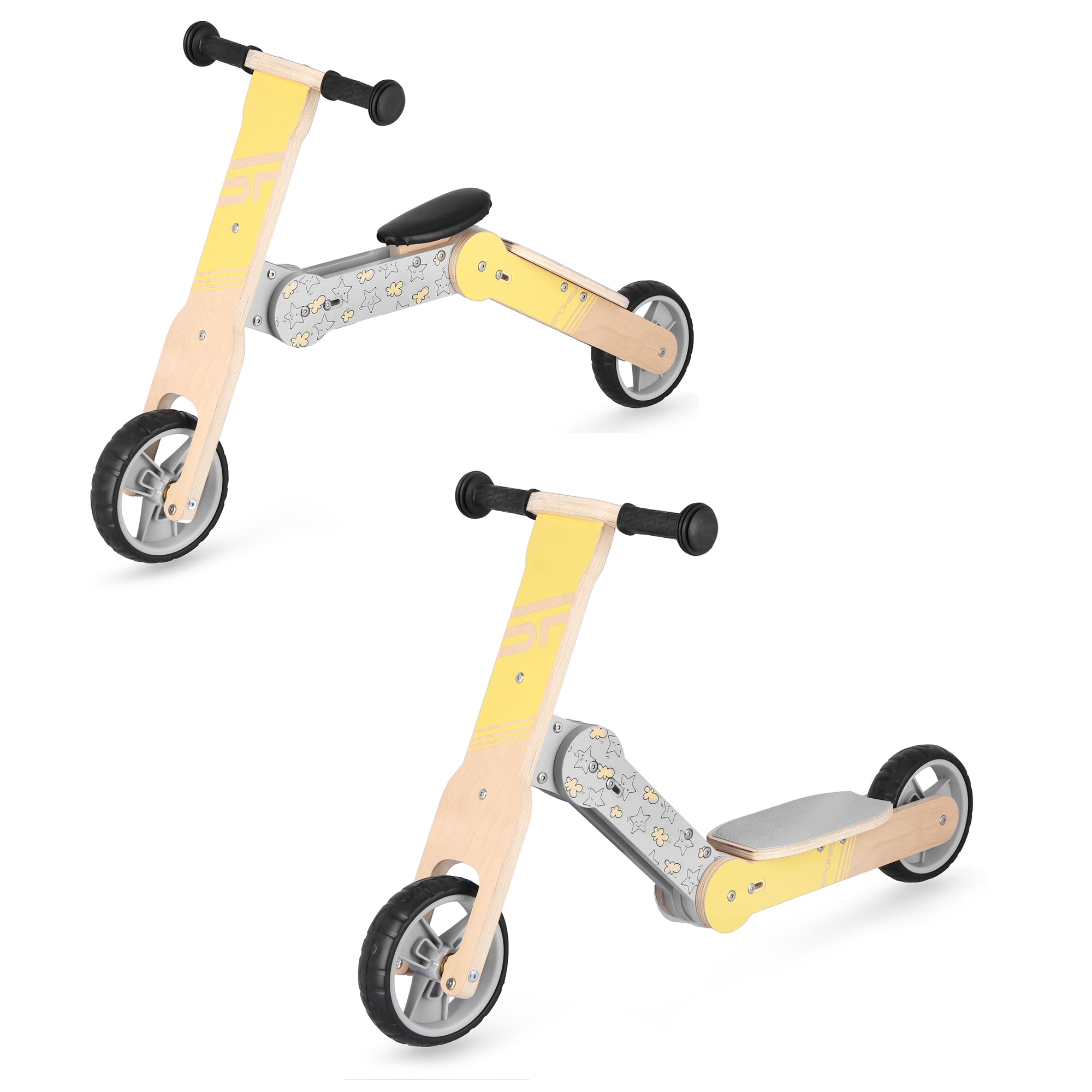 Balansa skrejritenis 2in1 Spokey WOO-RIDE MULTI