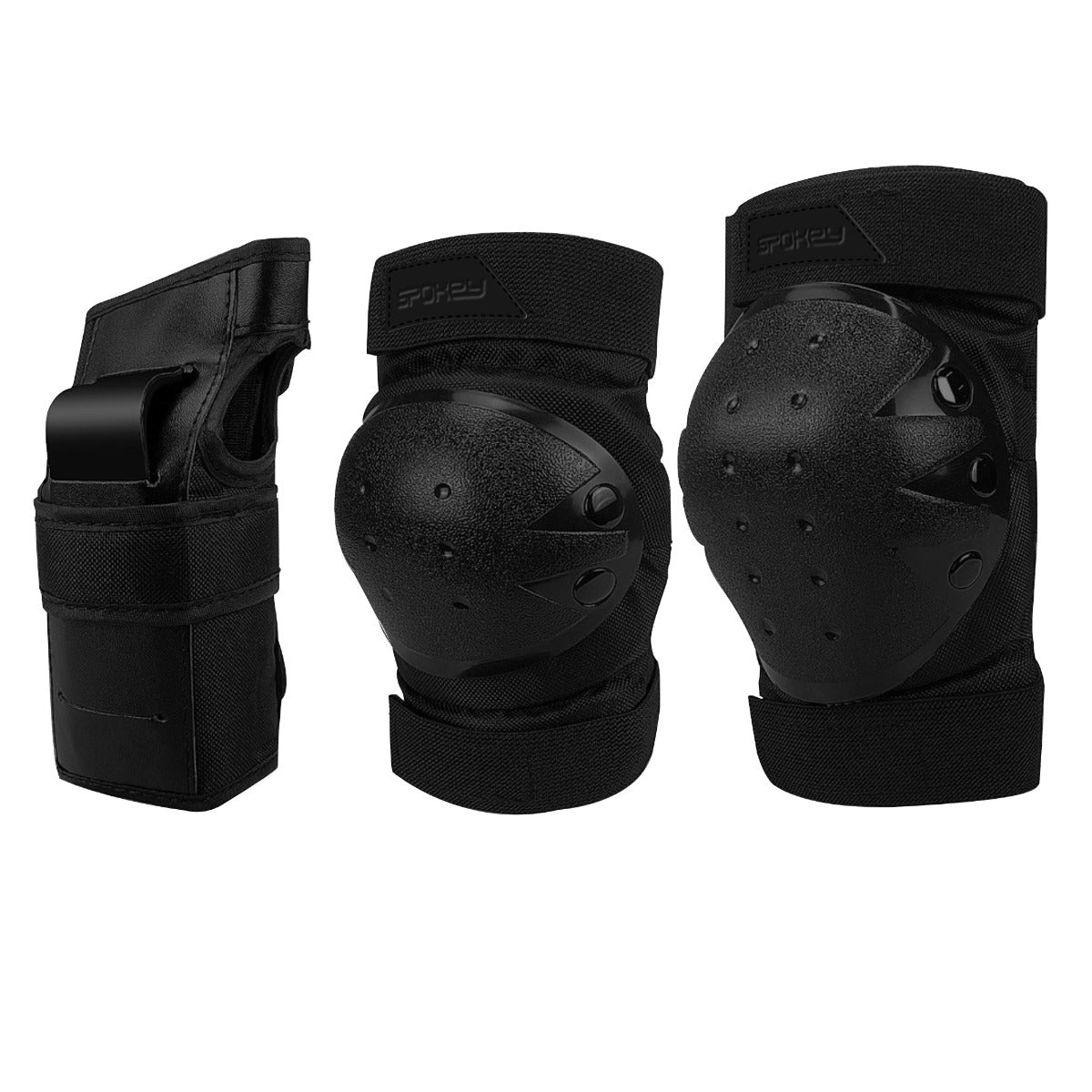 Ceļu, elkoņu un plaukstas sargi SHIELD PRO S izm BK