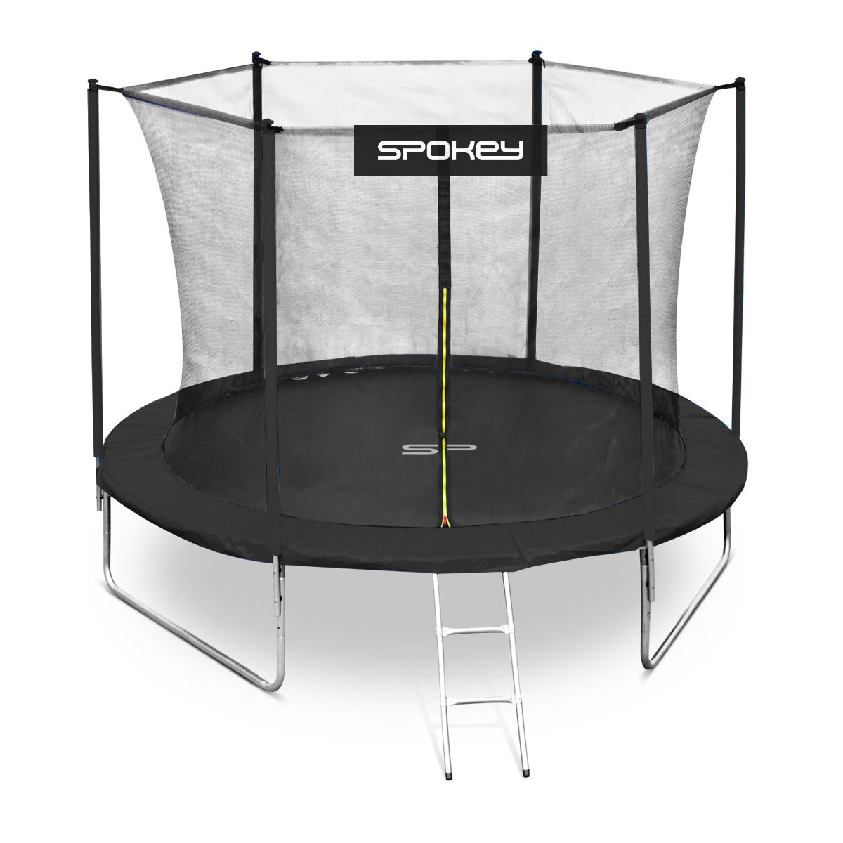 Dārza batuts 244 cm melna Spokey JUMPER