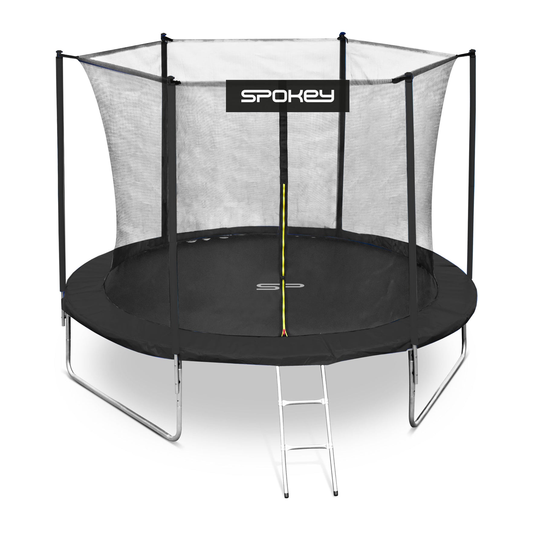 Dārza batuts 244 cm melna Spokey JUMPER