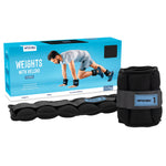 Spokey FORM 1 kg neoprēna Velcro atsvari