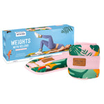 Spokey HOME JUNGLE potīšu un plaukstas locītavu atsvari 2x 1,5 kg