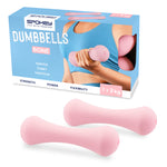 Neoprēna hanteles komplekts Spokey BONE 2x2 kg