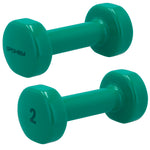 Spokey SHAPE vinila hanteļu komplekts 2x 2 kg