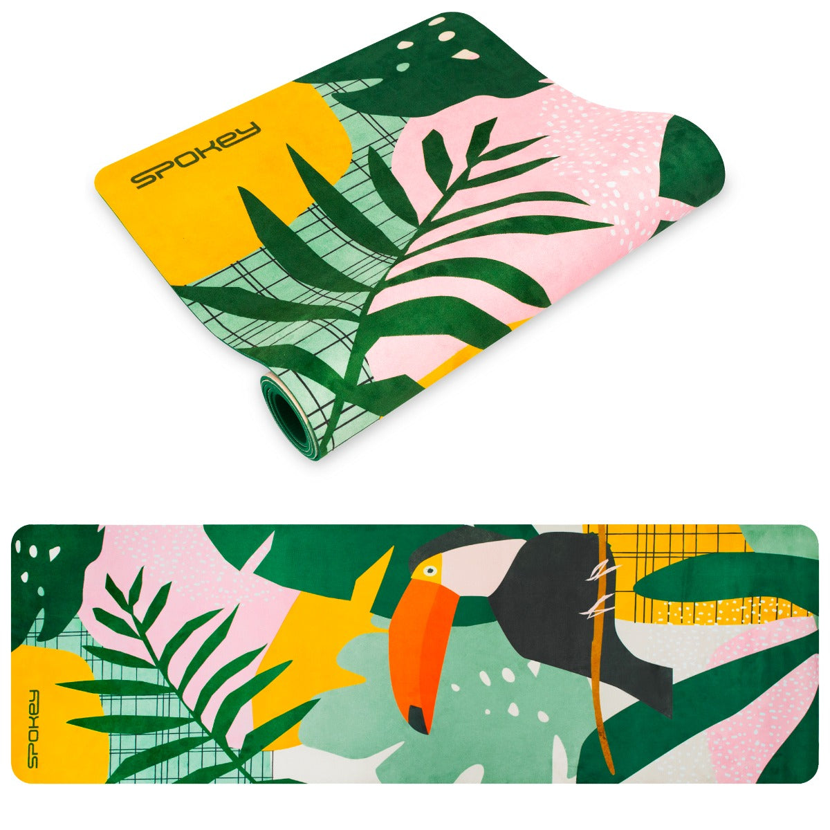 Vingrošanas paklājiņš Spokey HOME JUNGLE