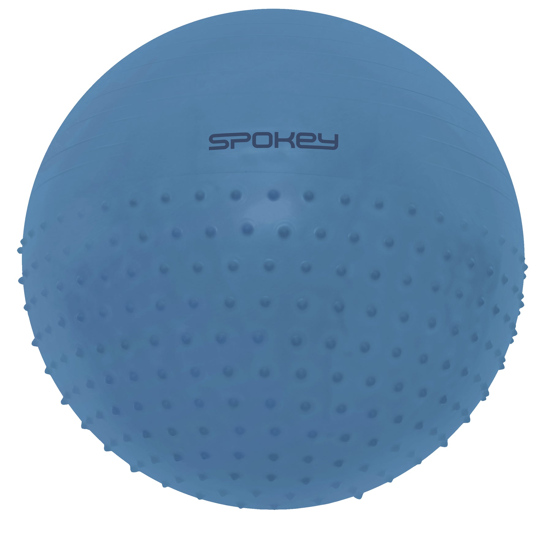 Spokey HALF FIT vingrošanas bumba ar masāžas daļu 55cm