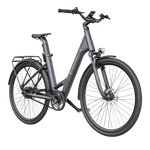 Elektriskais velosipēds ADO A28 AIR, pelēks