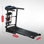 BE4540 MELNAIS ELEKTRISKAIS SKREJCELIŅŠ AR MASIERI ONE FITNESS