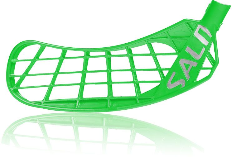 Salming Q2 Blade Poison Green florbola spēlētāja lāpstiņa (1112309B-6262)