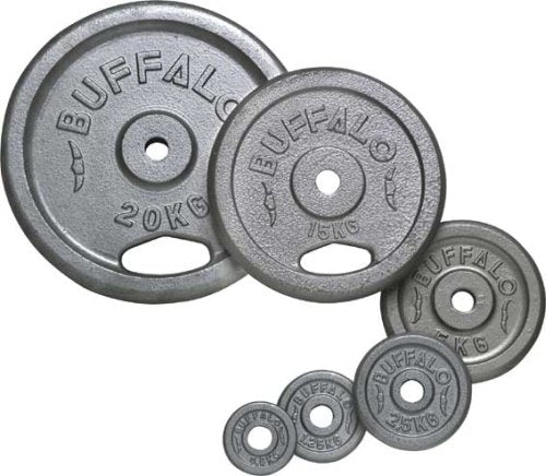 Buffalo Cast -Iron Dumbbell Plates 2x1.25kg svarcelšanas diski (65451)