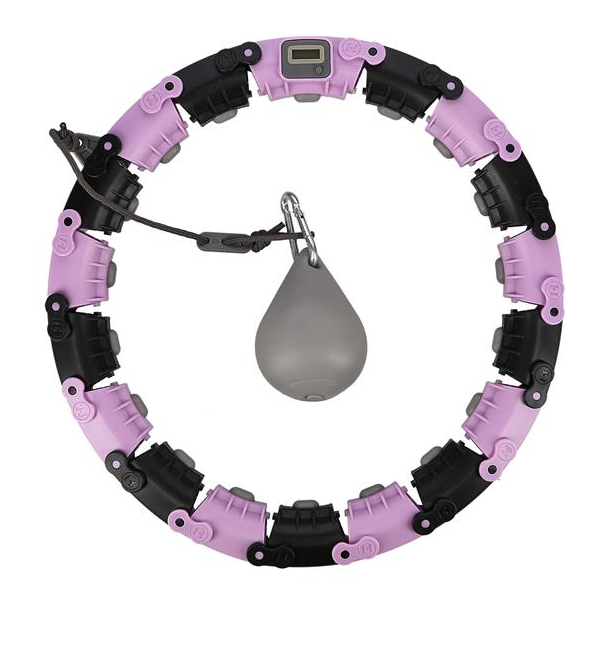 FH03 VIOLET/BLACK Vingrošanas riņķis ar svaru un skaitītāju HMS