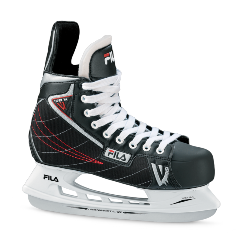 Hokeja slidas FILA Viper Hc Black/Red (45.5)