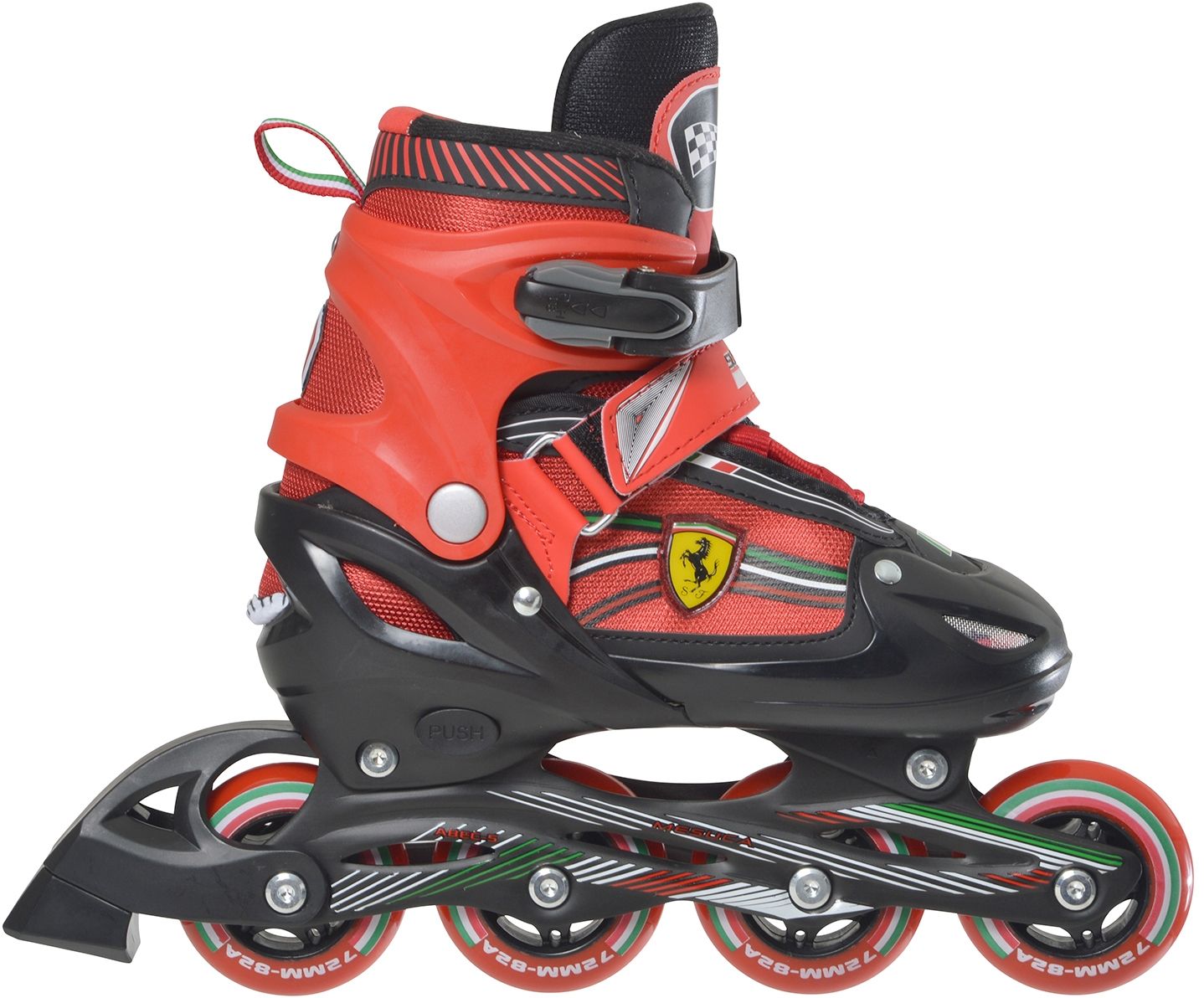 Ferrari Adjustable Inline Skate regulējamas bērnu skrituļslidas (FK35)