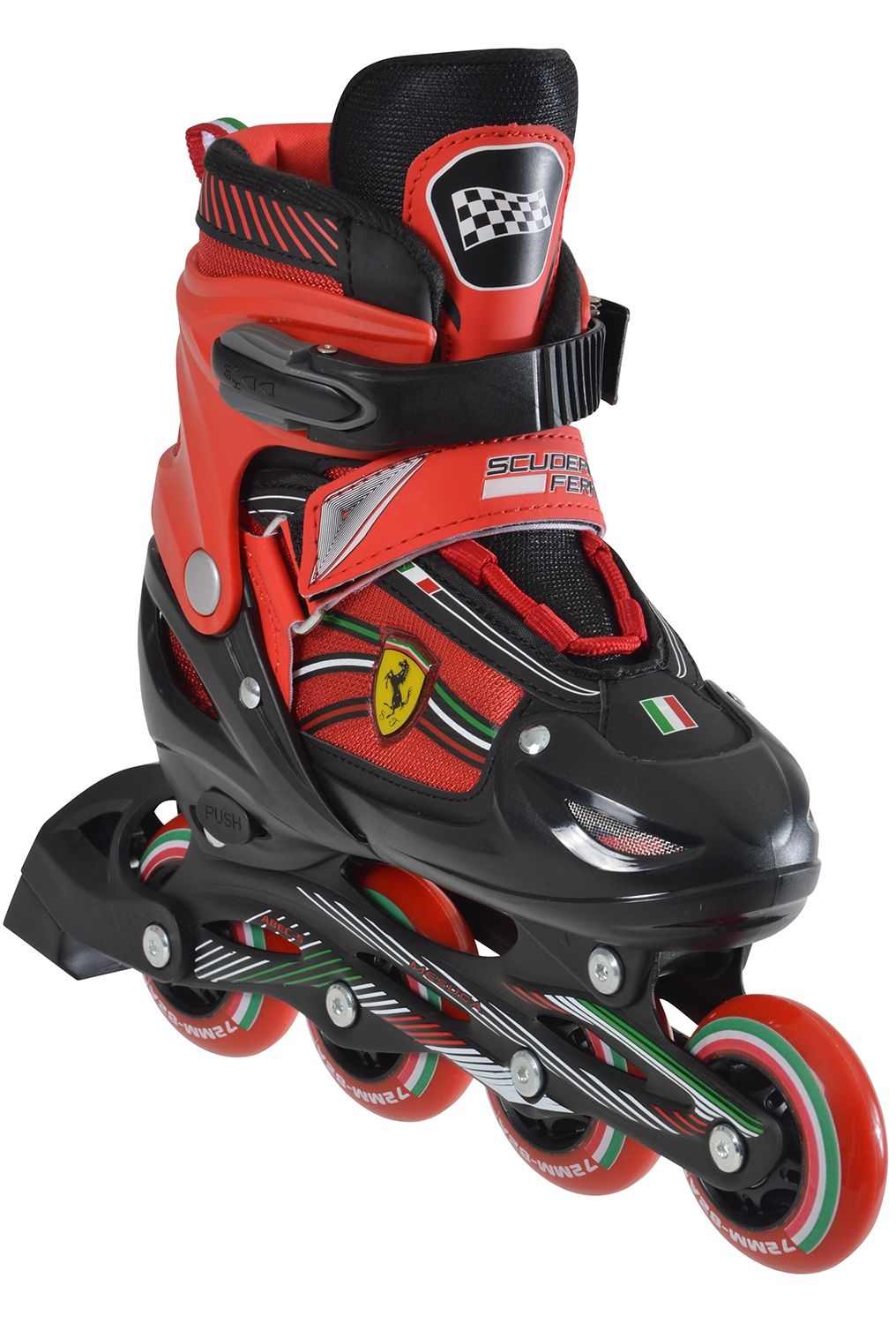 Ferrari Adjustable Inline Skate regulējamas bērnu skrituļslidas (FK35)