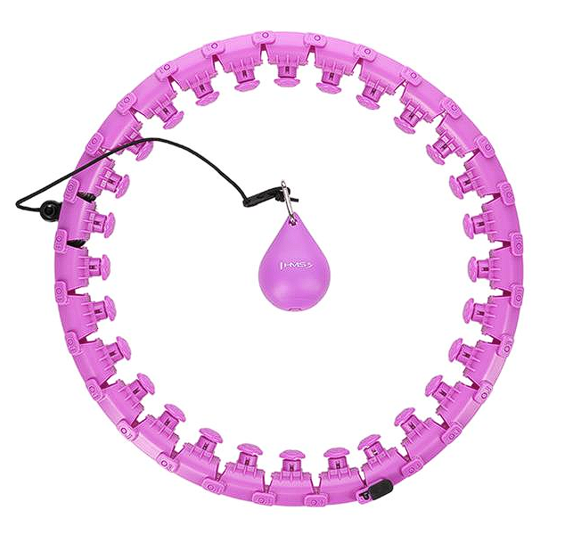 HHW12 VIOLETĀS HULA stīpa AR SVARU HMS