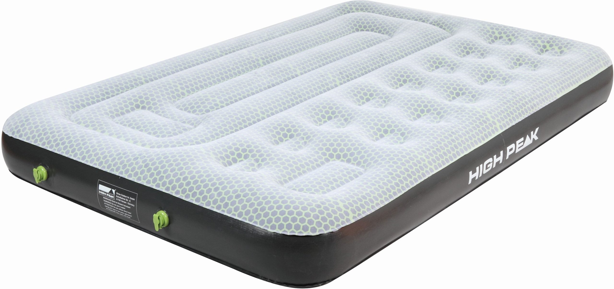High Peak Multi Comfort Plus Airbed piepūšamā gulta ar integrētu kājas pumpi (40053)