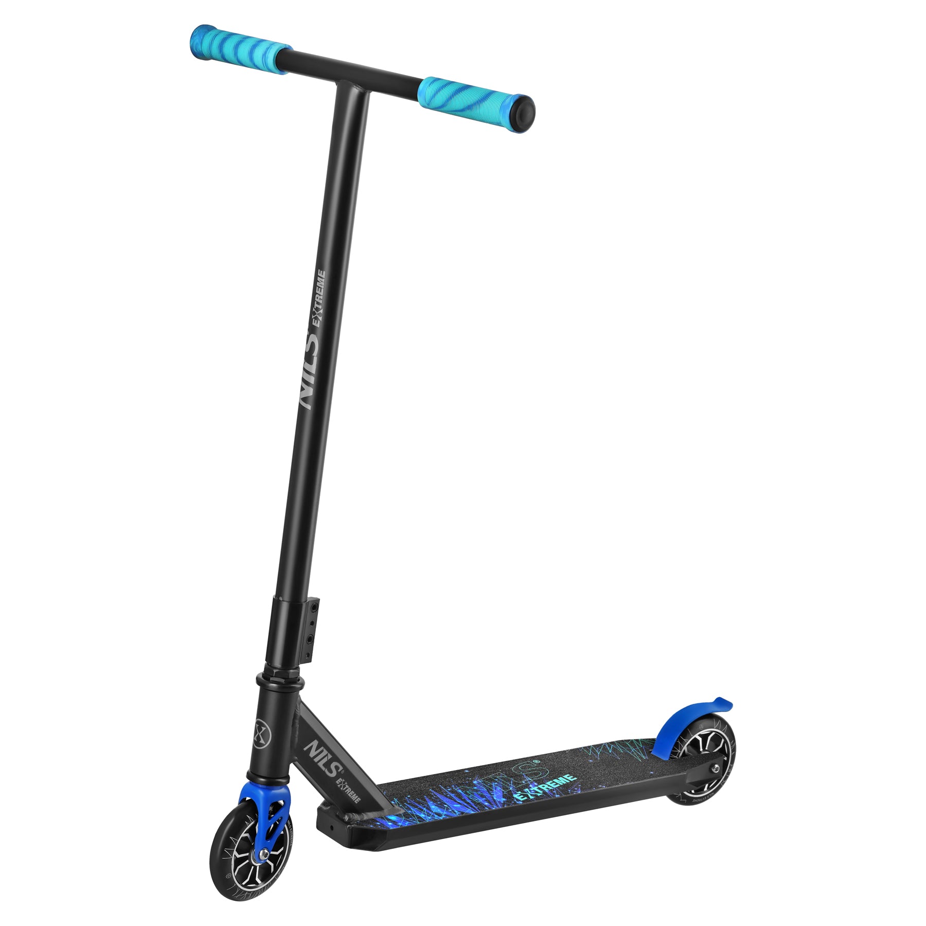 HS155 FLUORESCENT LION BLUE SCOOTER NILS EXTREME triku skrejritenis