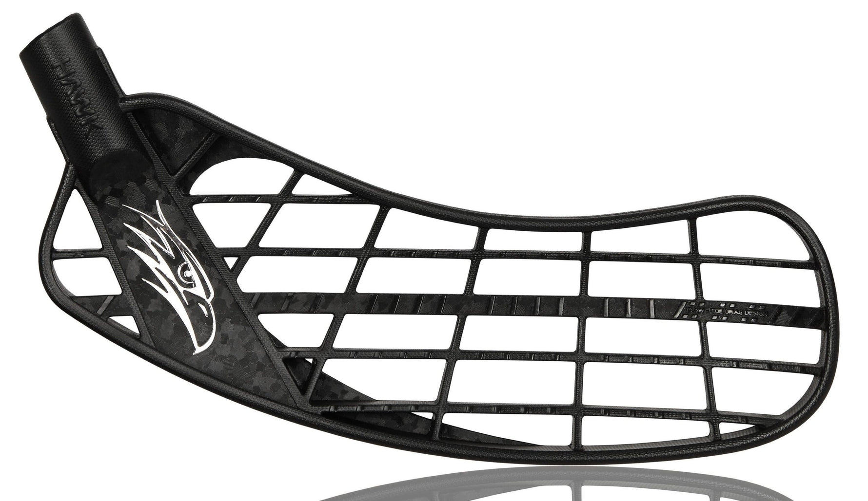 Salming Hawk Blade Black florbola spēlētāja lāpstiņa (1118316E-0101)