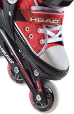 Head Jr Red Adjustable Inline Skates regulējamas bērnu skrituļslidas (H4JR12)