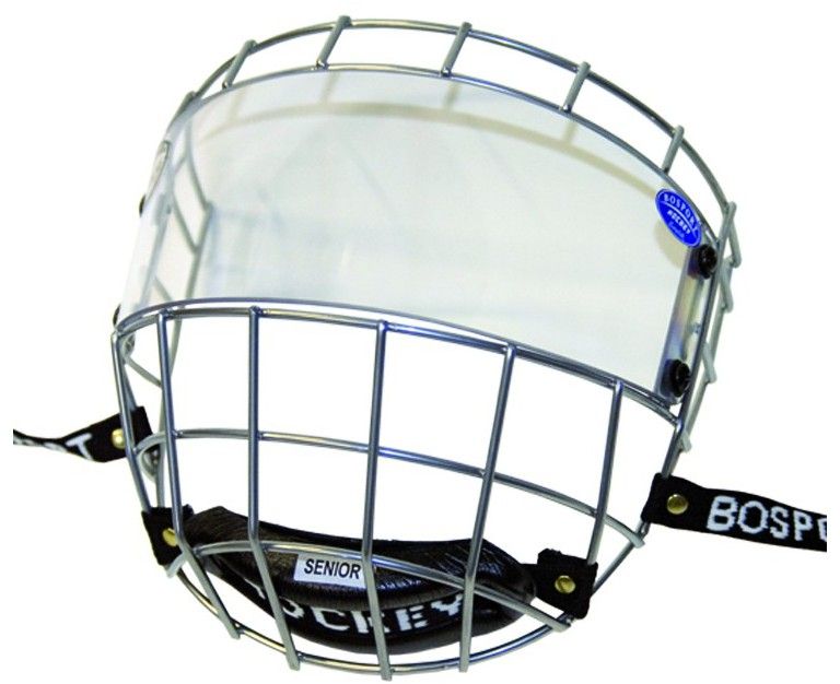Hejduksport Uniplexi Face Protector And Visor hokeja spēlētāja aizsargstikls ar režģi (CageJunior)