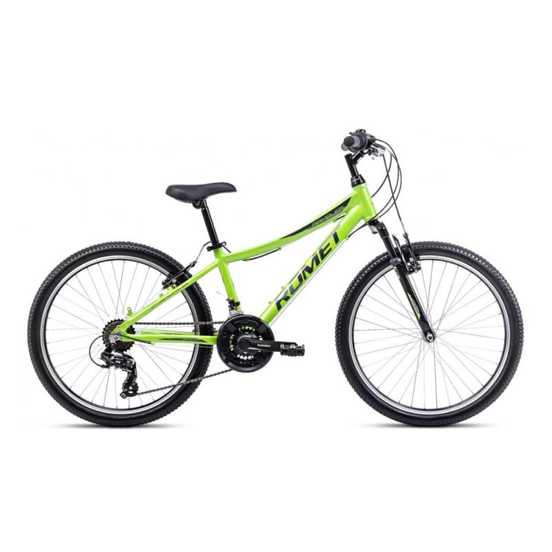 Bērnu velosipēds ROMET Rambler 24, zaļš