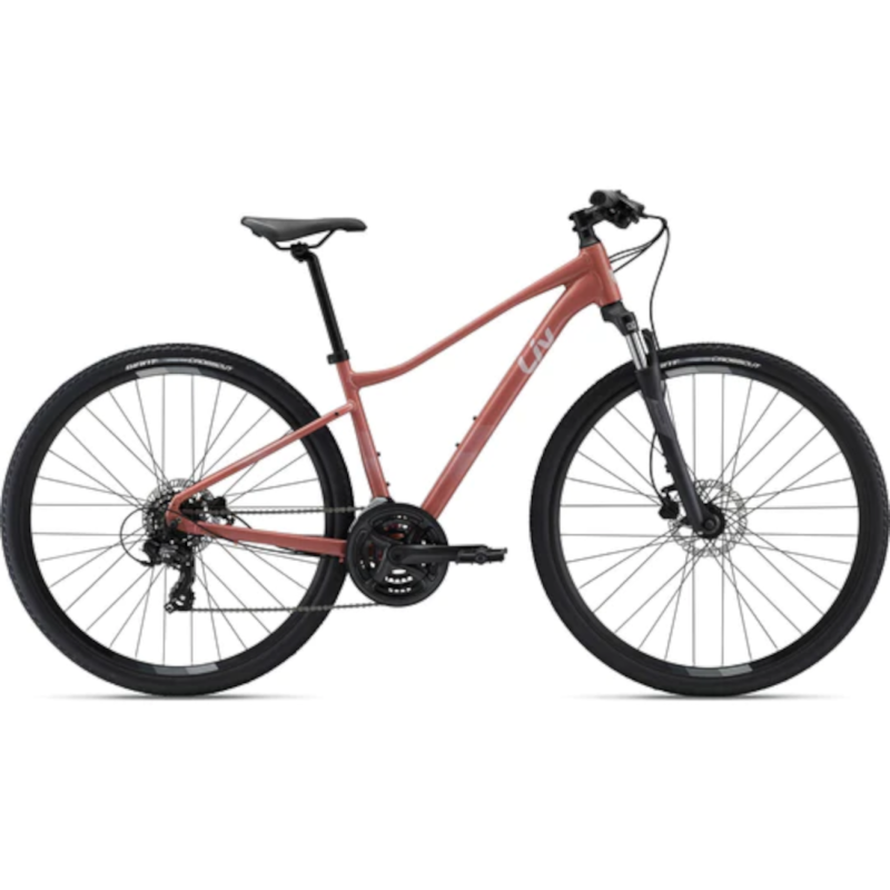Sieviešu velosipēds LIV Rove 4 DD, Terra Roza (S)
