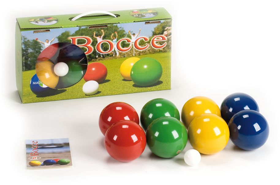 Londero Bocce Set 70mm bumbu spēle kartona kastē ar litogrāfiju (07004)