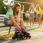 NA2053A IN-LINE SKATES VIBE PINK IZMĒRS M(37-40) NILS EXTREME
