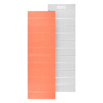 NC17103 Salokāms tūristu guļampaklājiņš ar alumīnija polsterējumu + XPE 195 cm oranžs Nils Camp