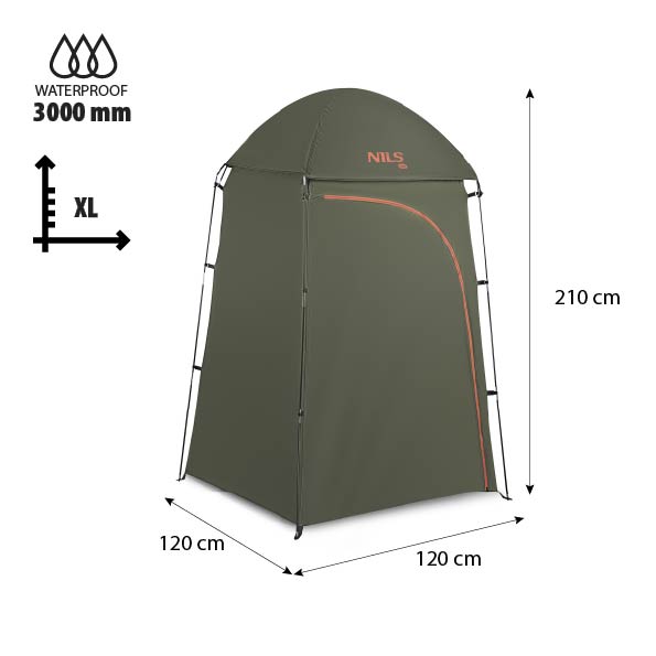 NC3025 TŪRISTU ĢĒRTUVES TELPA XL GREEN NILS CAMP