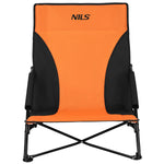 NC3035 ORANŽI-MELNS PLUDŽAS KRĒSLS NILS