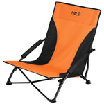 NC3035 ORANŽI-MELNS PLUDŽAS KRĒSLS NILS