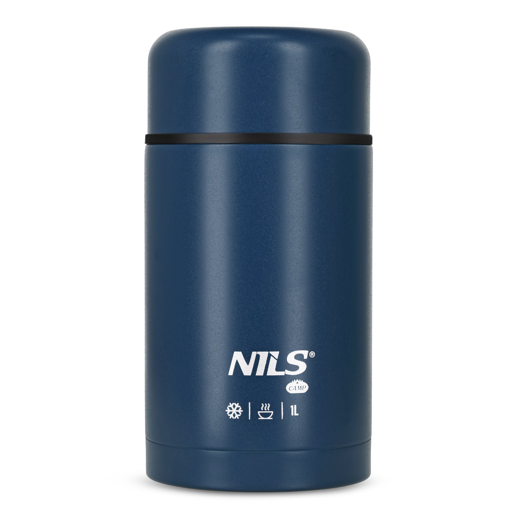 NC3802 Pusdienu termoss 1000ml Zils Nils Camp