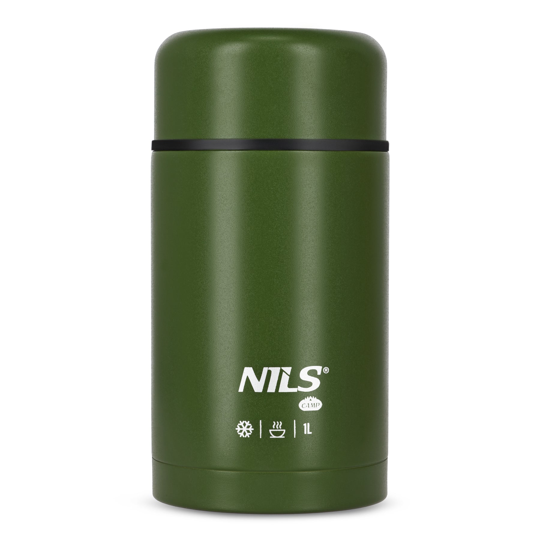 NC3802 Pusdienu termoss 1000ml Zaļš Nils Camp