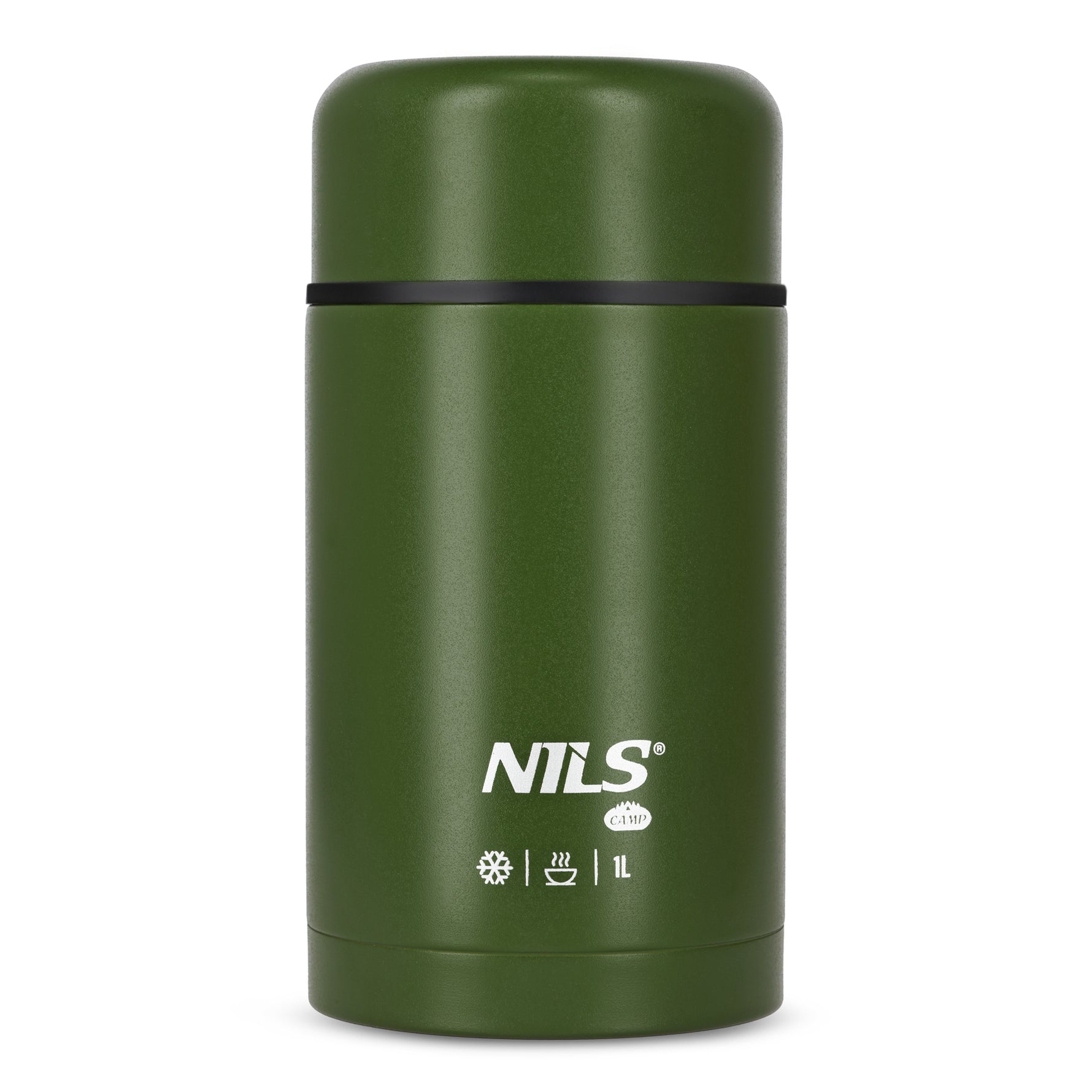 NC3802 Pusdienu termoss 1000ml Zaļš Nils Camp