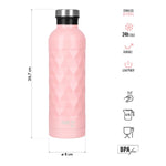 NC3805 CEĻOJUMA PUDELE 750ML ROZĀ NILS CAMP