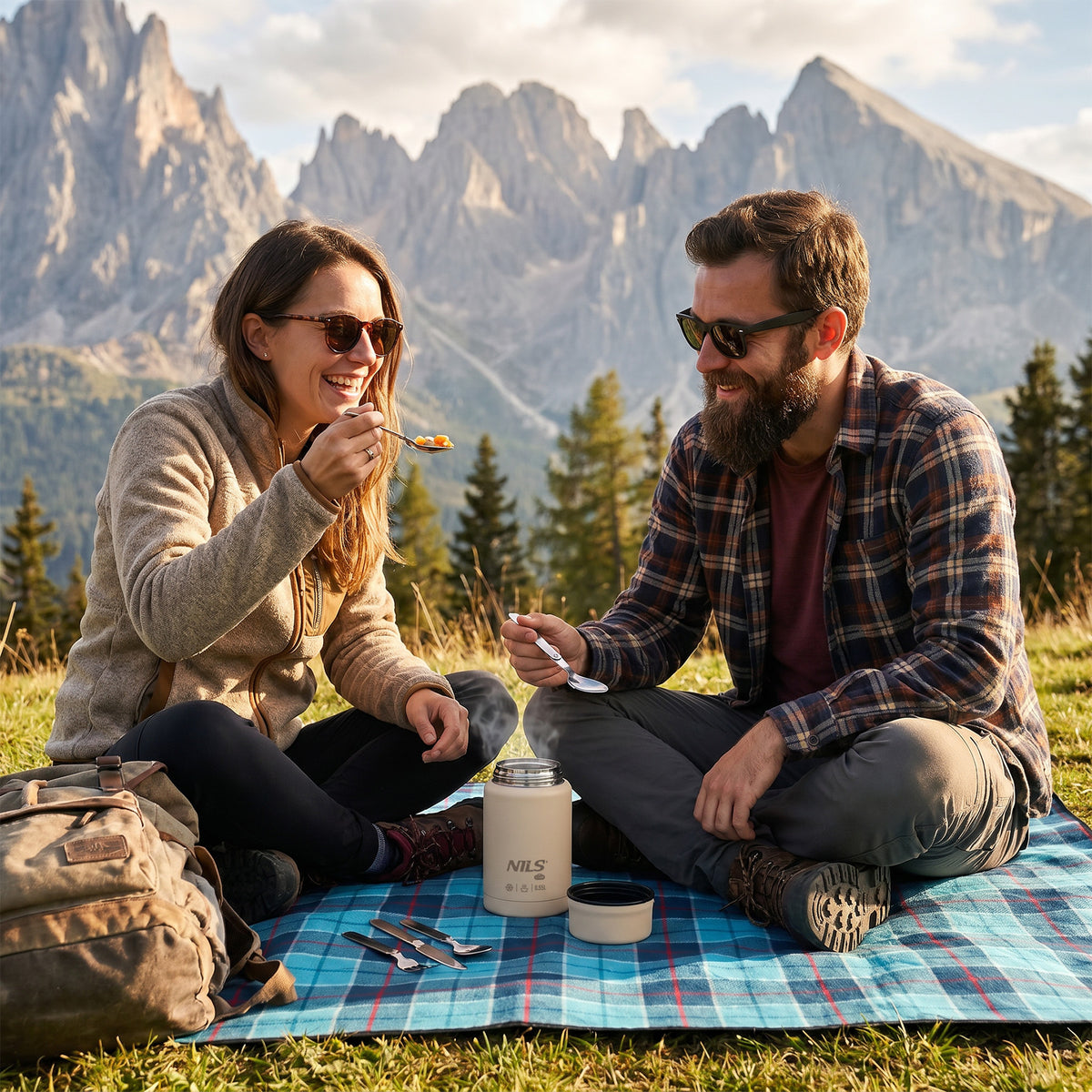 NC3807 550ML BĒŠS FOOD THERMOS NILS CAMP