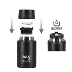 NC3807 550ML BLACK FOOD THERMOS NILS CAMP