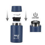 NC3807 550ML BLUE FOOD THERMOS NILS CAMP