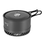 NC4203 Tūristu katls ar alumīnija radiatoru un vāku 1000 ml Nils Camp