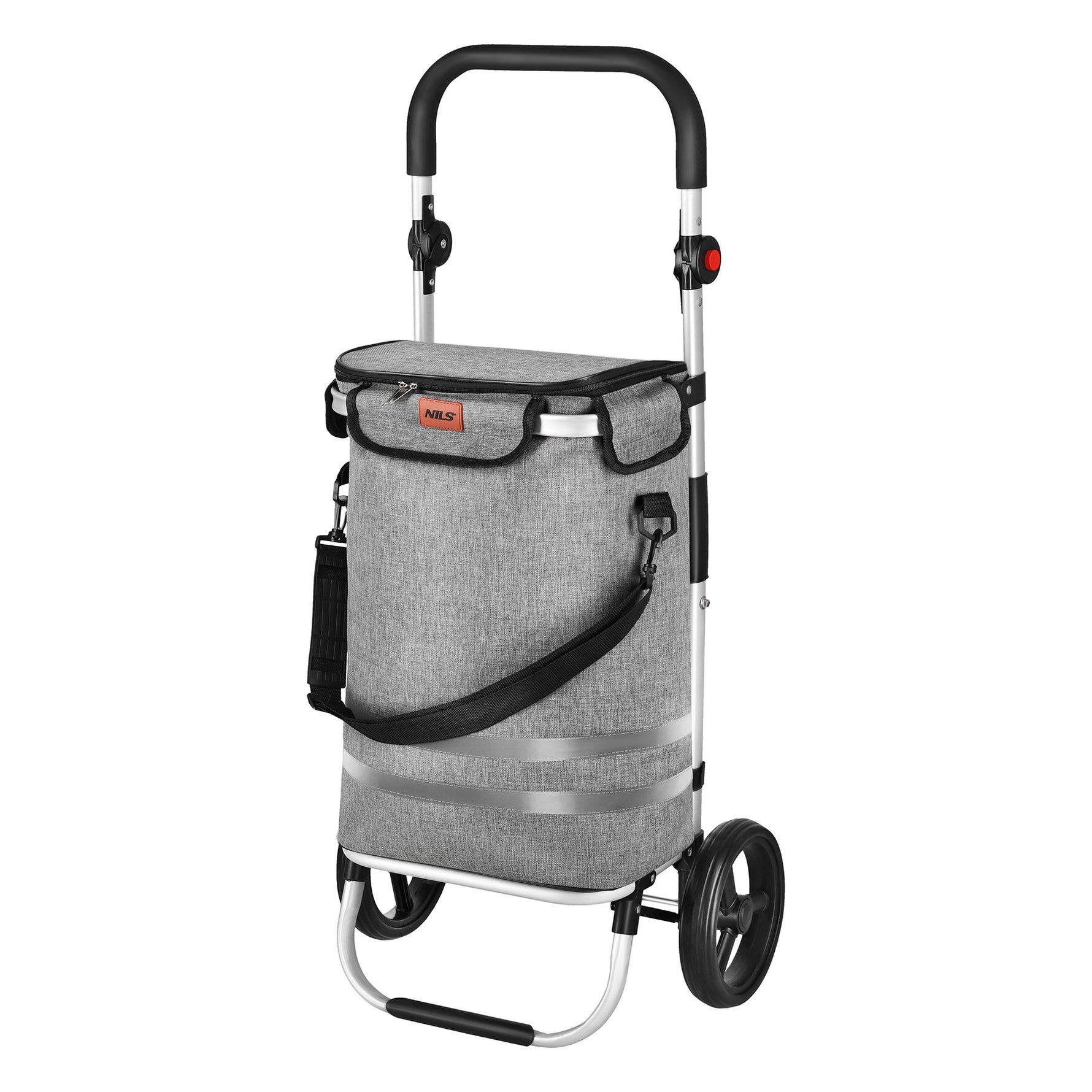 NC4305 PREMIUM SALOKĀMI IEPIRKŠANĀS RATIŅI 50L GREY NILS